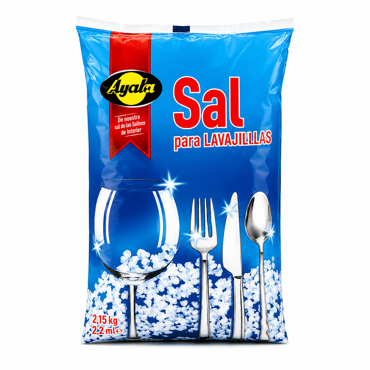 SAL LAVAVAJILLAS AYALA BOLSA 2 KG.