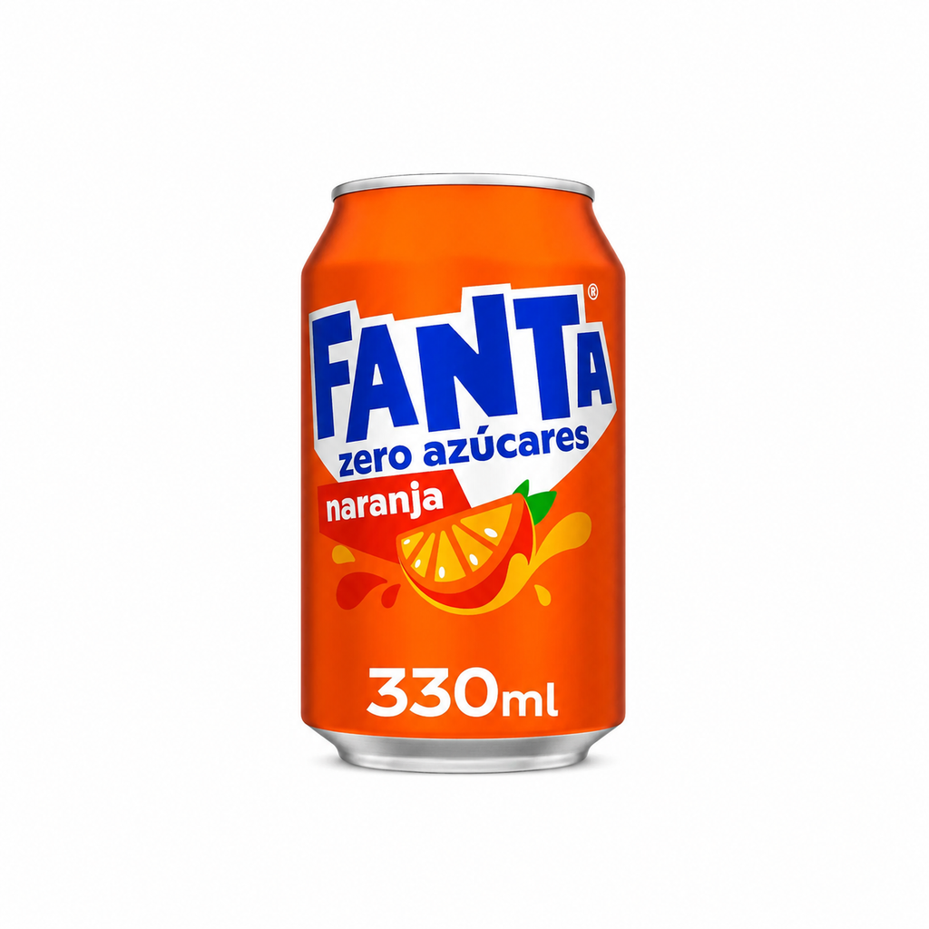 Fanta Naranja Zero Lata 33 cl