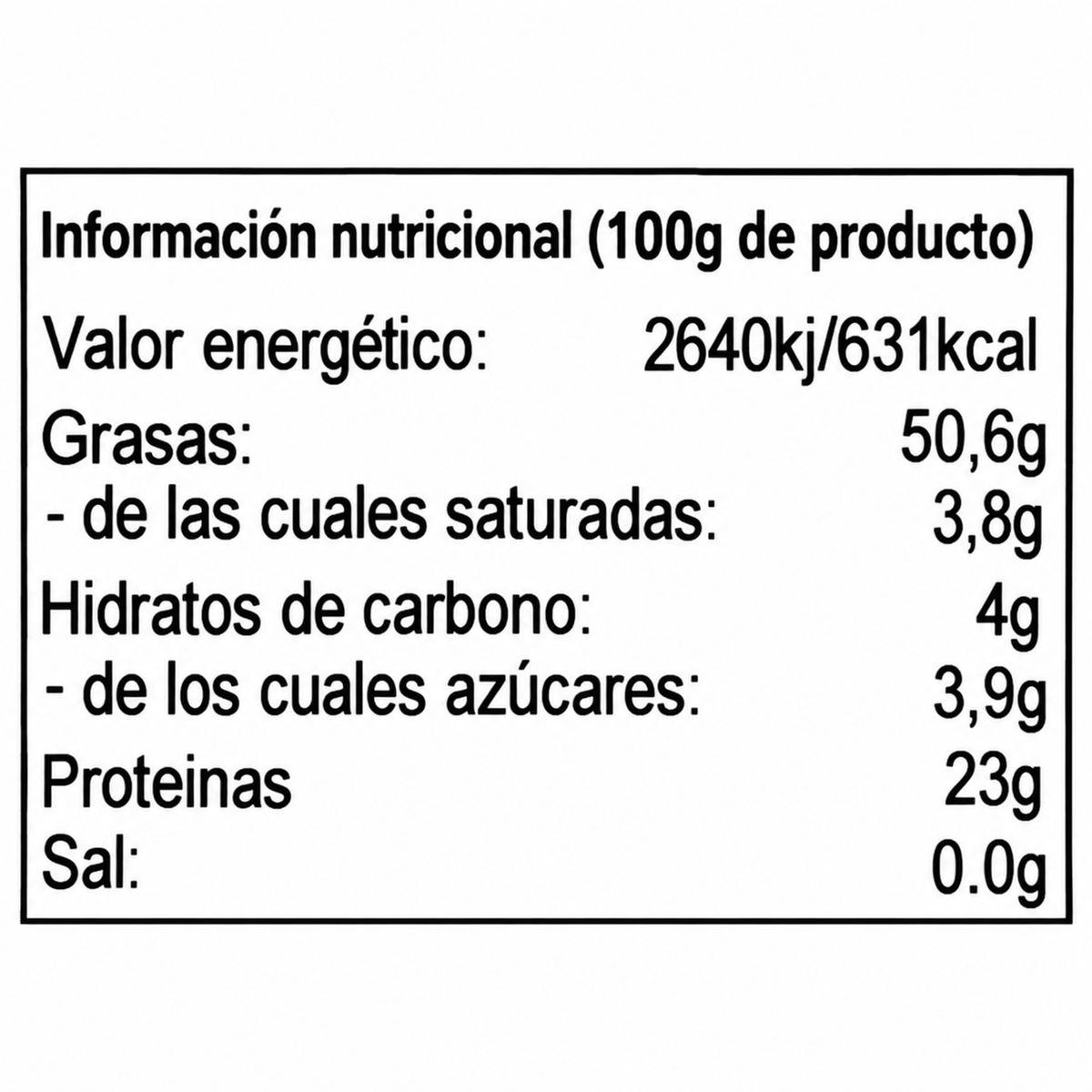 SAGACOR ALMENDRA REP CRUDA 500GR