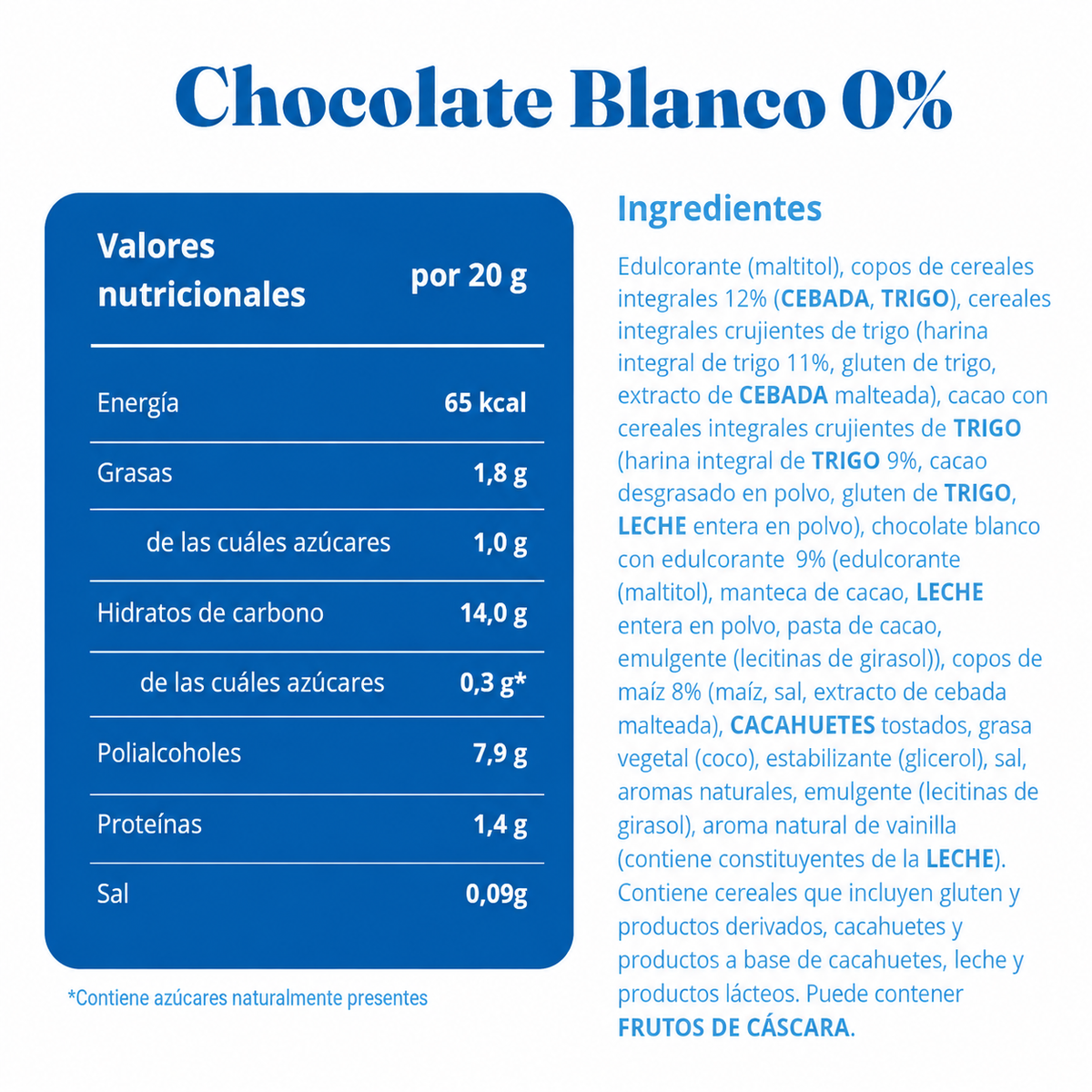 CORNY BARRITAS MUESLY LINEA CHOCOLATE BLANCO 6UNID.
