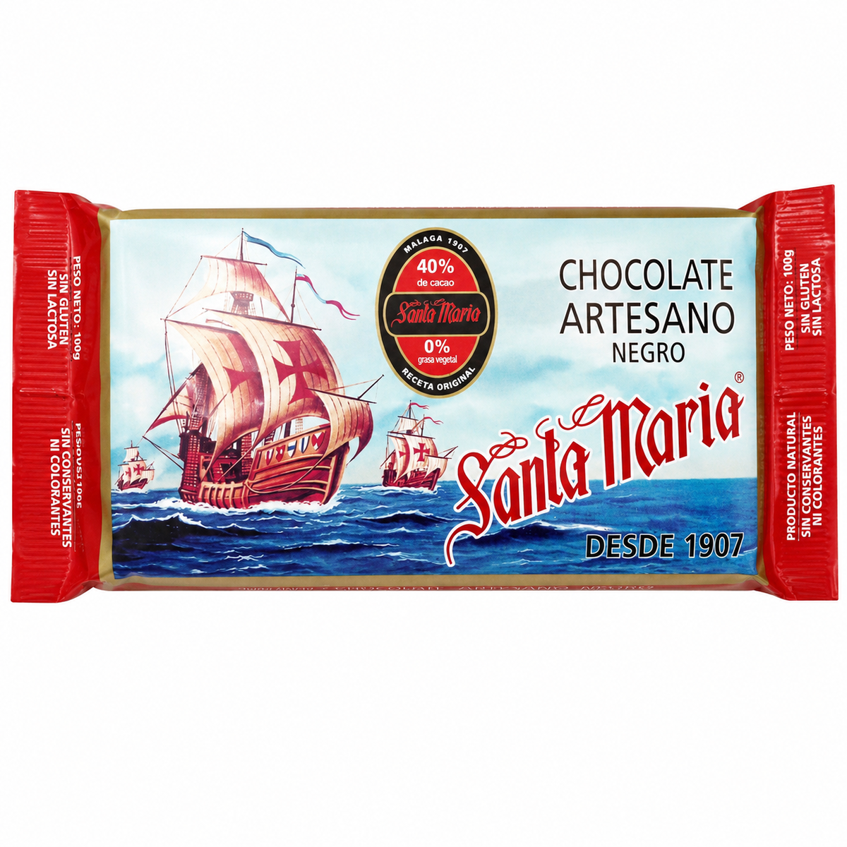 CHOCOLATE SANTA MARIA 100GR TABLETA