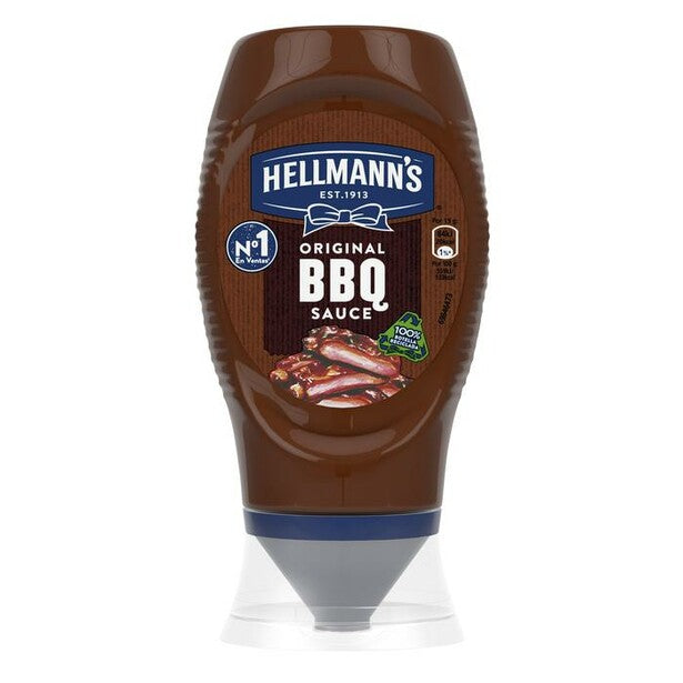HELLMANNS SALSA BARBACOA 250 ML.