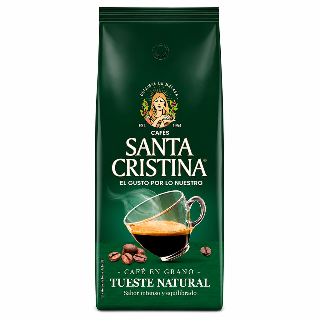 Santa Cristina Cafe en Grano Tueste Natural 500 g