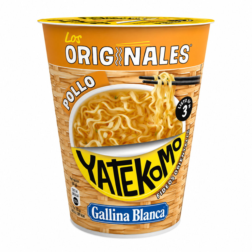 GALLINA BLANCA YATEKOMO POLLO VASO 60 GR.