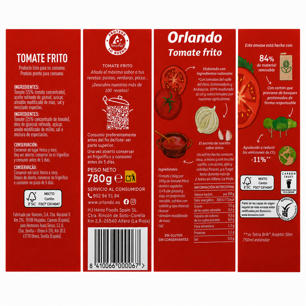 TOMATE FRI.ORLANDO BRIK 350 GR
