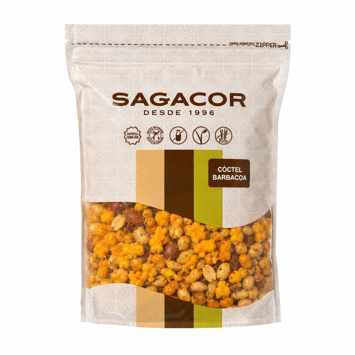 SAGACOR COCTEL BARBACOA DOYPACK 500GR