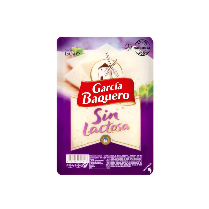 GARCIA BAQUERO Q.MEZCLA SIN LACTOSA LONCHAS 150GR