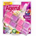 AGERUL BLOQUE WC FLORAL PACK 2X50GR