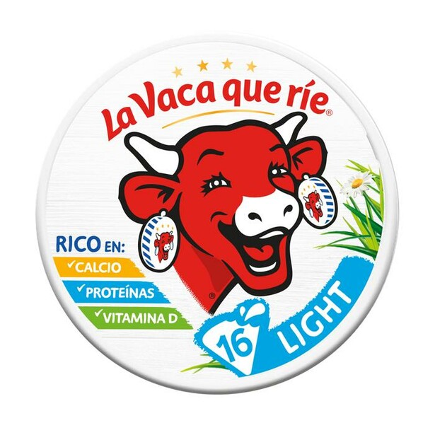 QUESO LA VACA QUE RIE LIGHT 16 UNDS. 250GR.
