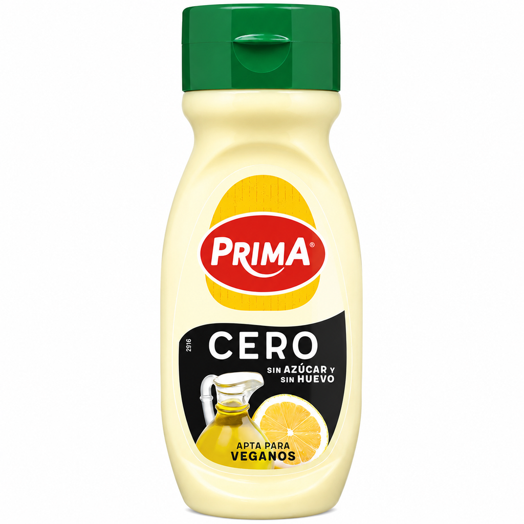PRIMA MAYONESA CERO 255ML+190ml.