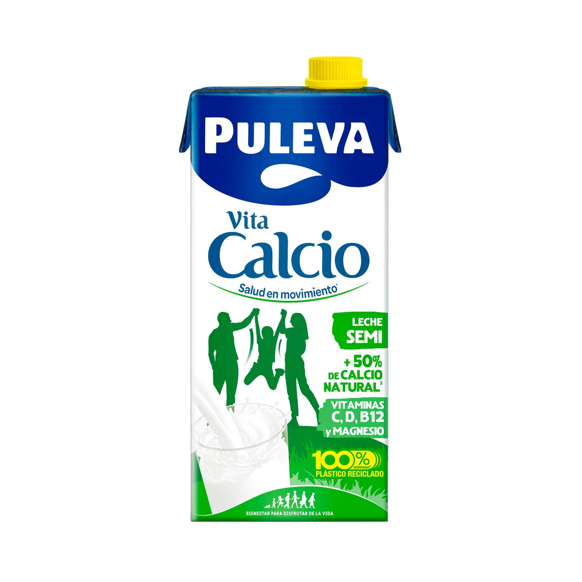 Puleva Leche Calcio Semides. 1l