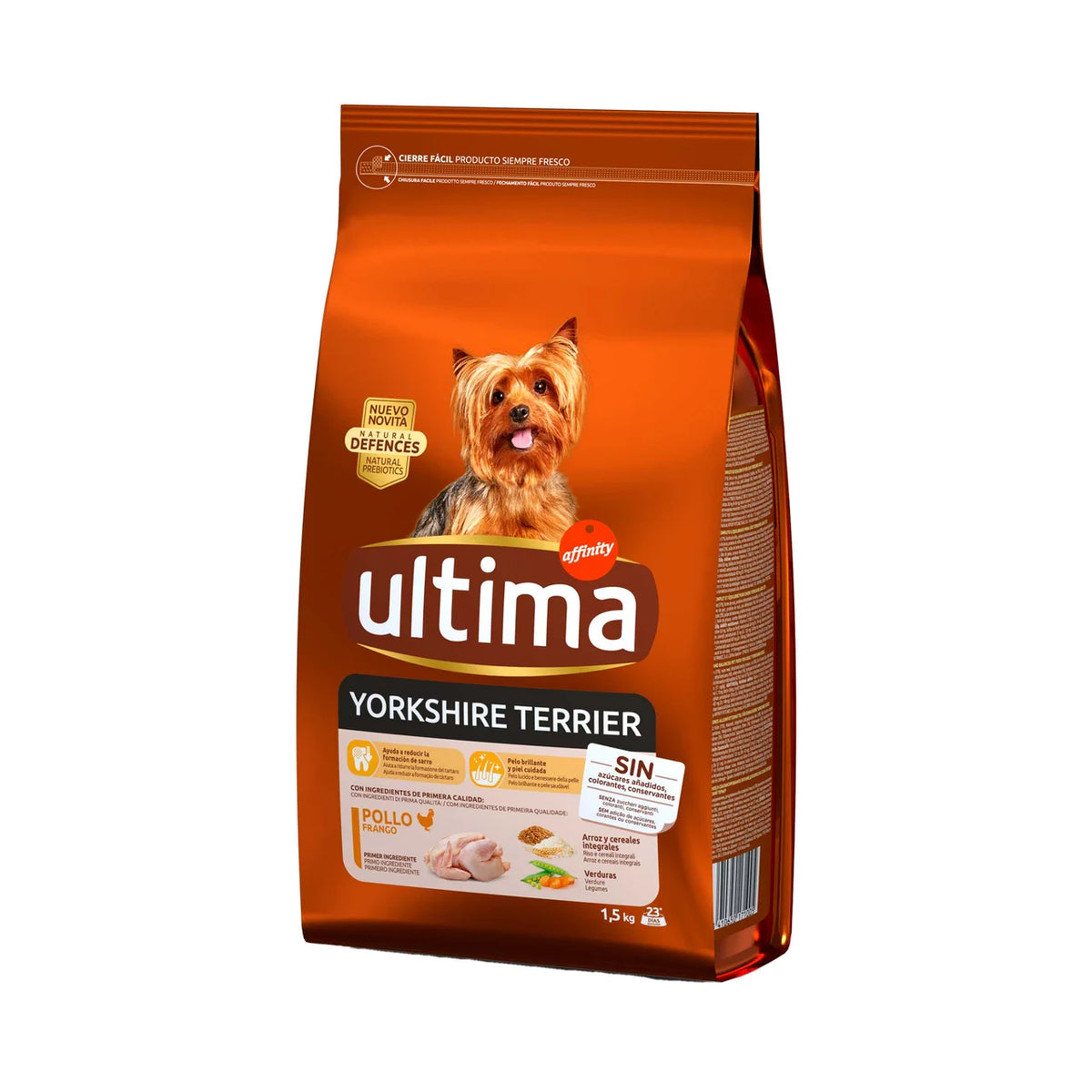 ULTIMA PIENSO YORKSHIRE TERRIER 1.5KG