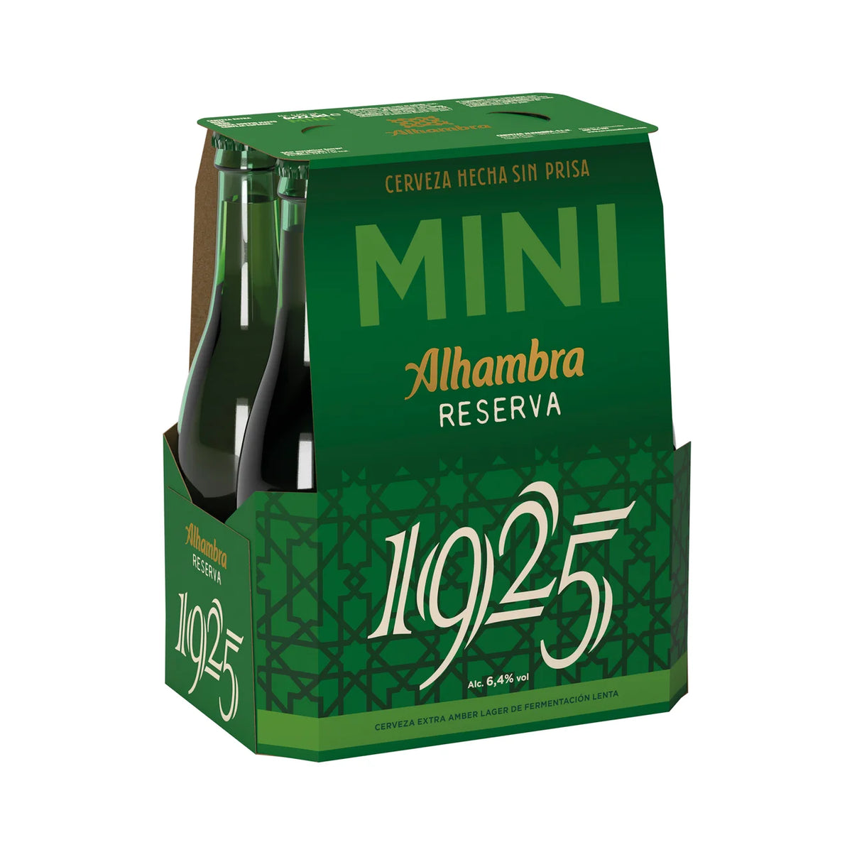 Cerveza Mini Alhambra 1925 Pack 6 Uni. X 22.5 cl