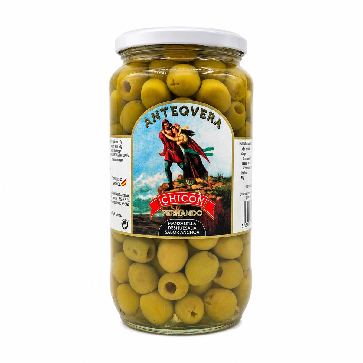 Chicon Aceitunas S/hueso Ctal.450 g