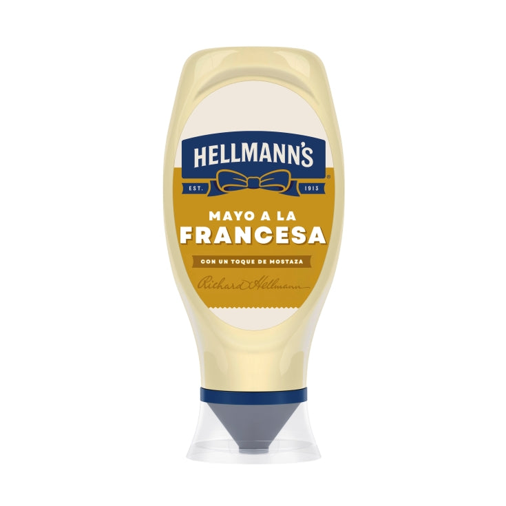 HELLMANNS MAYONESA A LA FRANCESA BOCABJO 430 ML