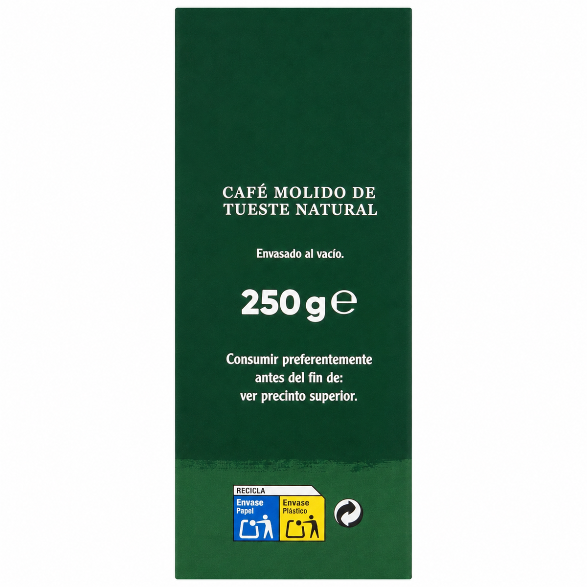 SANTA CRISTINA CAFE NATURAL MOLIDO 250 GRS
