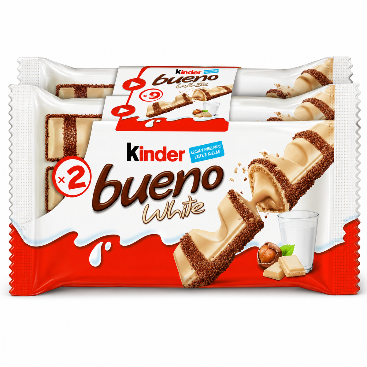 KINDER BUENO WHITE PACK-3 UN.