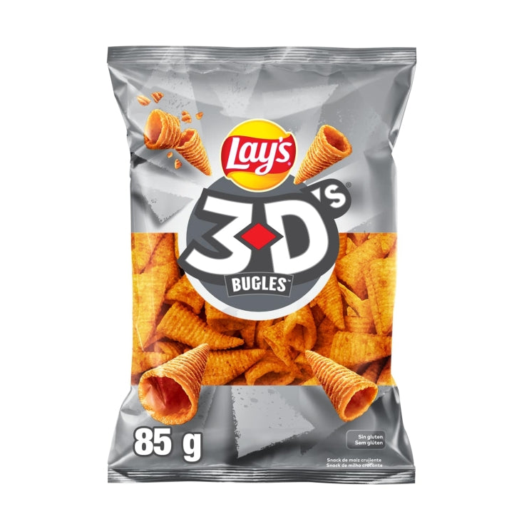 LAYS 3D´S BUGLES 85 GRS