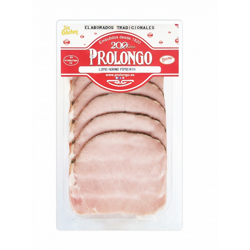 PROLONGO LOMO HORNO PIMIEN. 100 GRS.