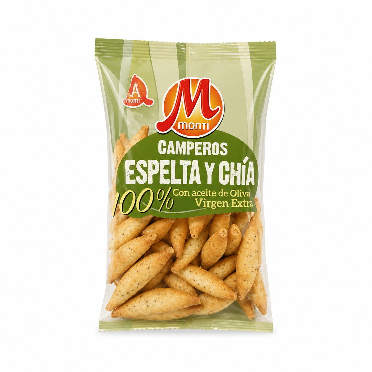 MONTI CAMPEROS ESPELTA Y CHIA 120GR