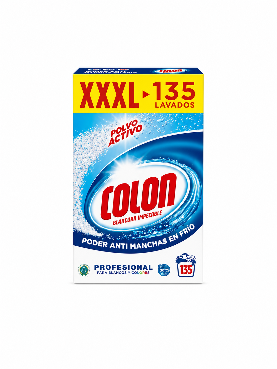 Colon Detergente Polvo Profes. 135 Dosis 7.623 kg