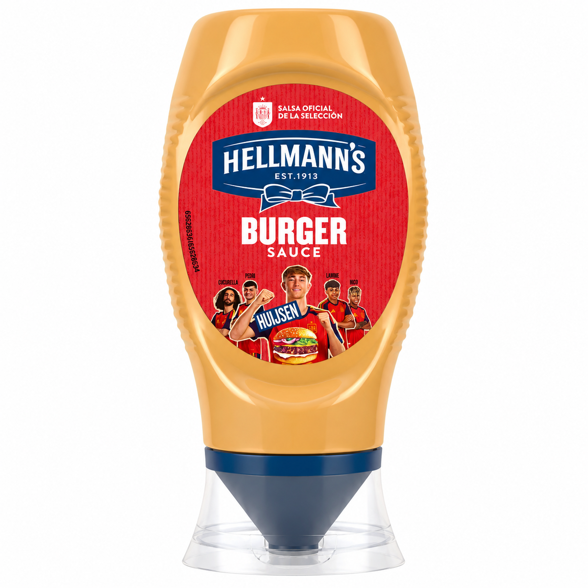 SALSA HELLMANNS BURGUER 250 ML.