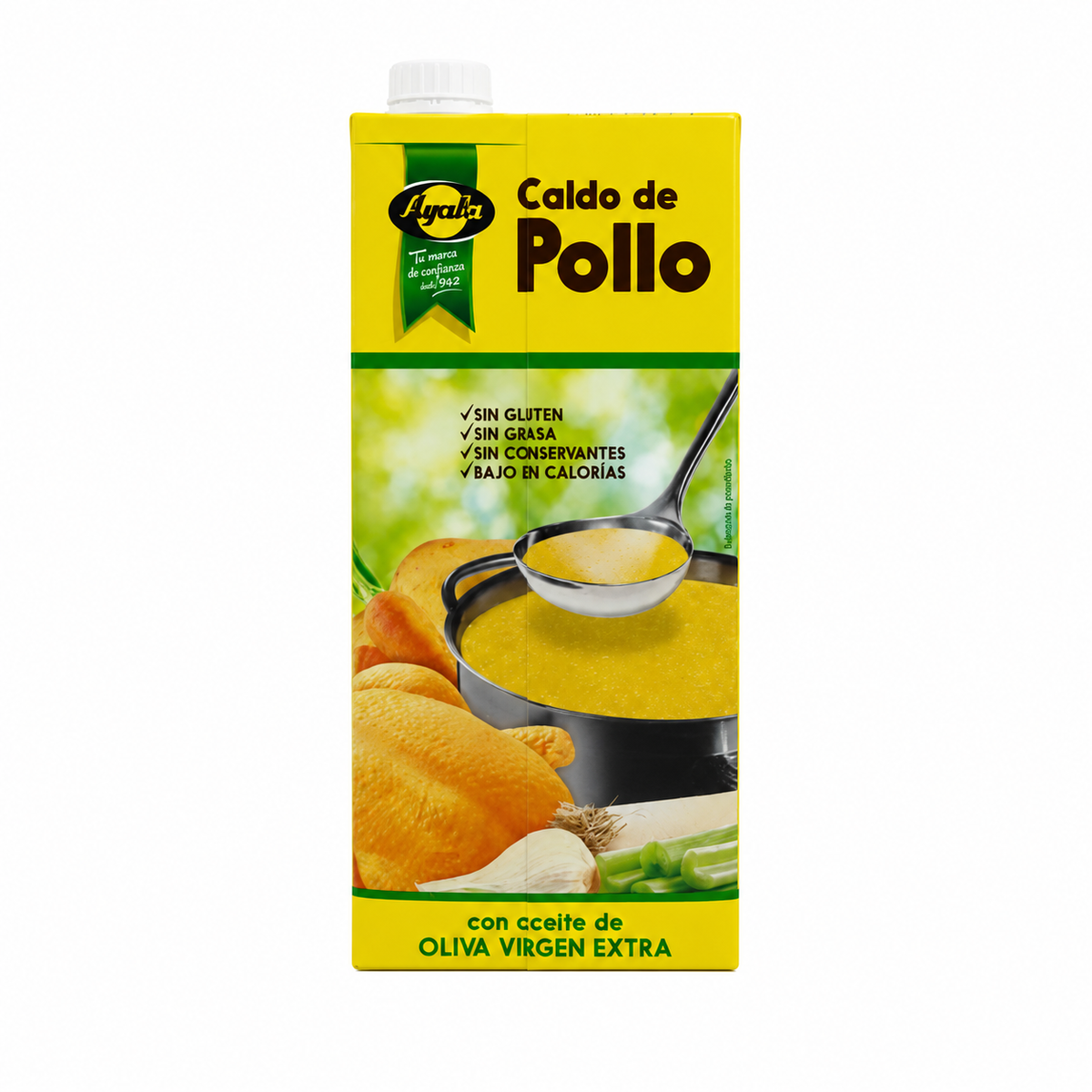 AYALA CALDO DE POLLO 1L