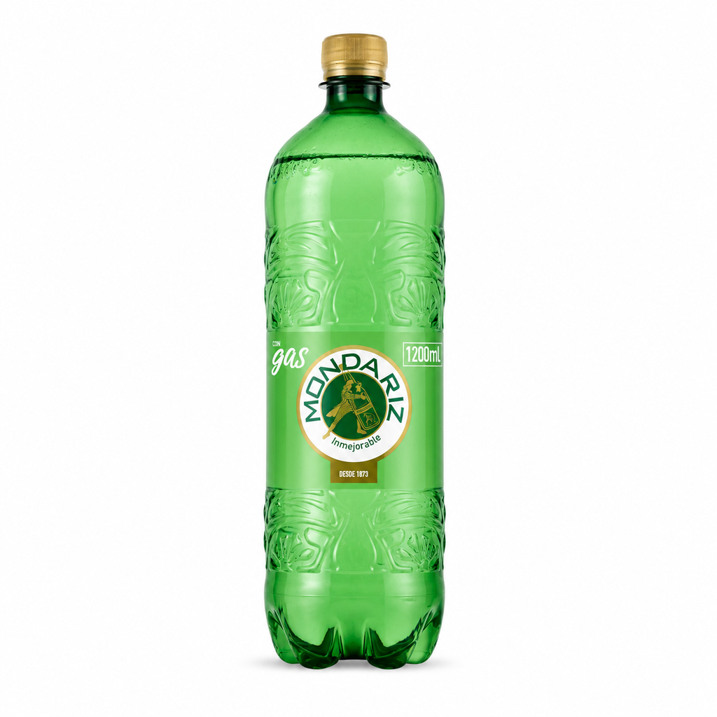 MONDARIZ AGUA MINERAL CON GAS 1,2L PET
