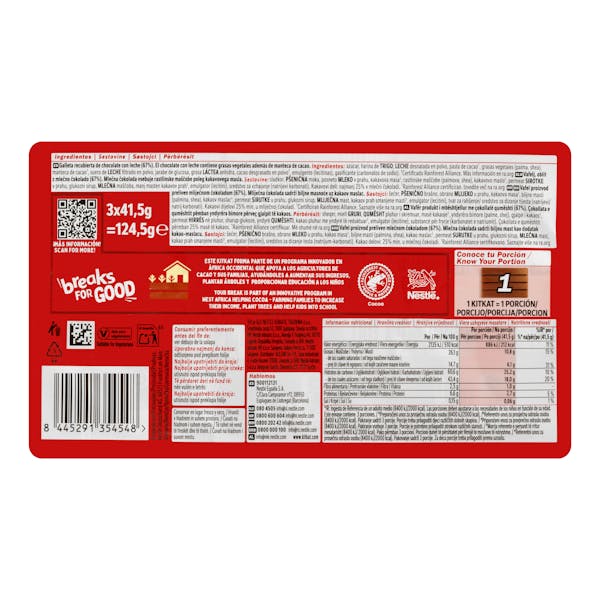 (*) KIT KAT PACK-3X41,5GR