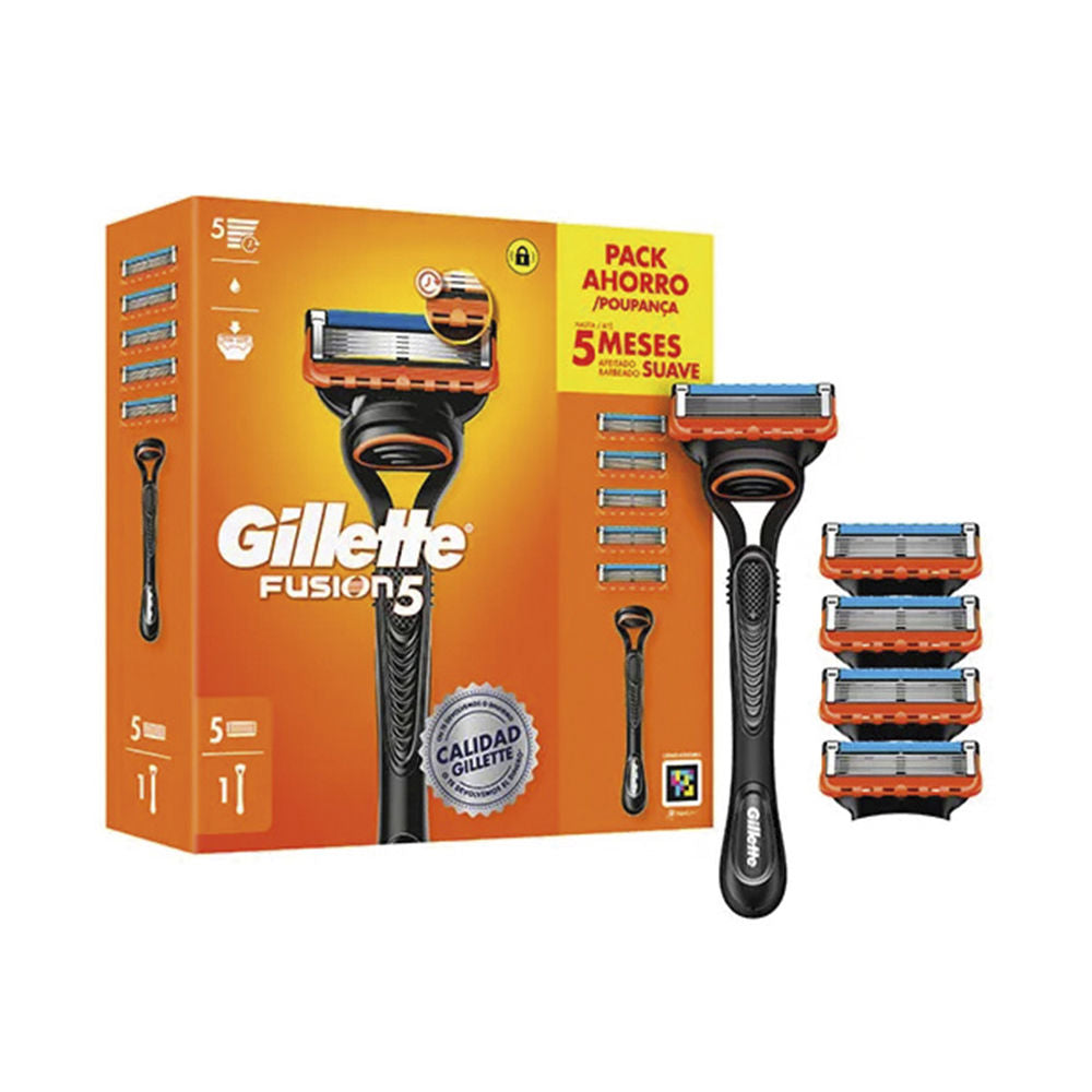 GILLETTE PACK FUSION5 1 MAQ+ 5 REC