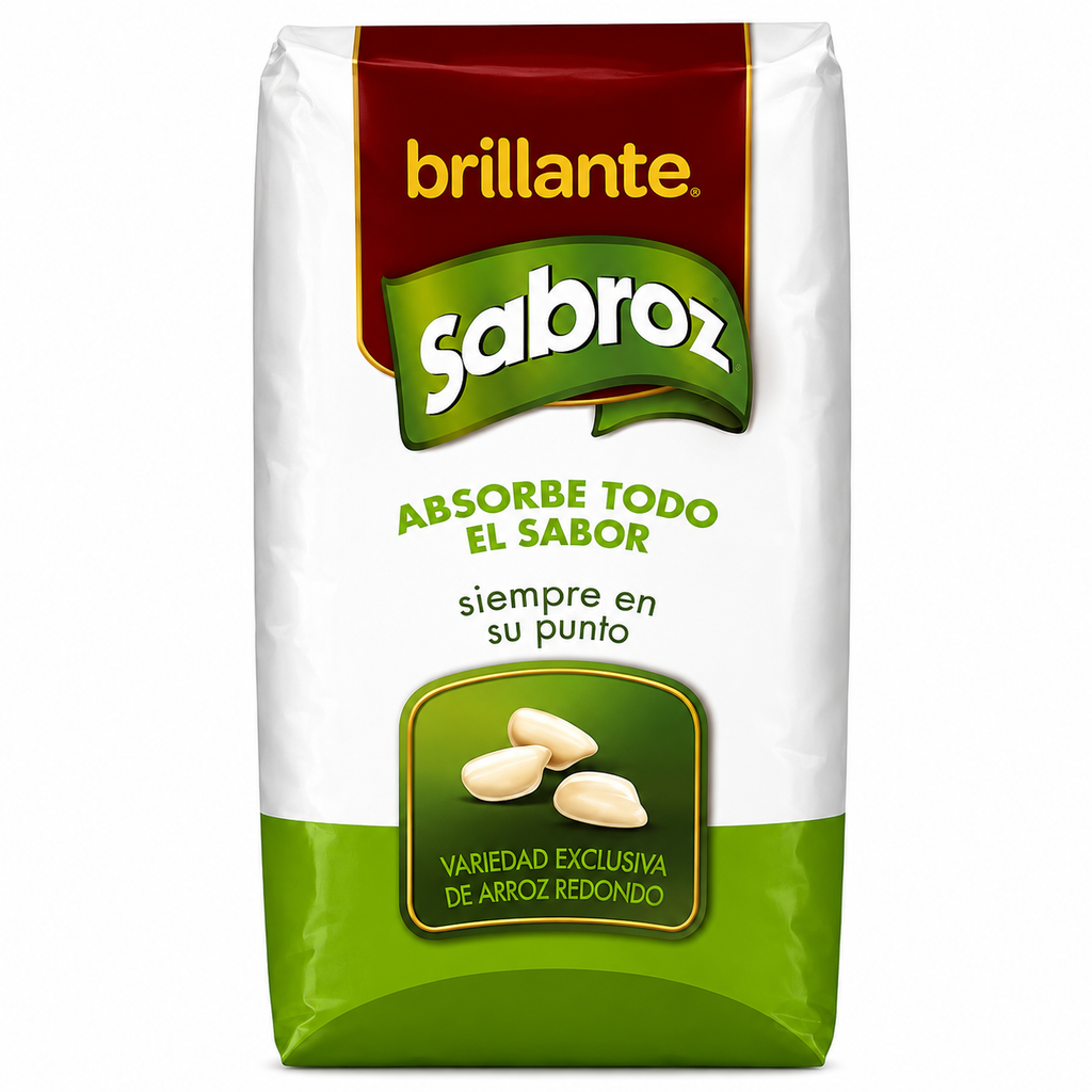 BRILLANTE ARROZ PAQUETE 1 KG.