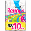RENOVA PAPEL HIGIENICO 38+10 ROLLOS