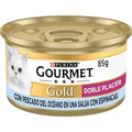 GOURMET GOLD DOBLE PLACER GATO PESCADO 85GR