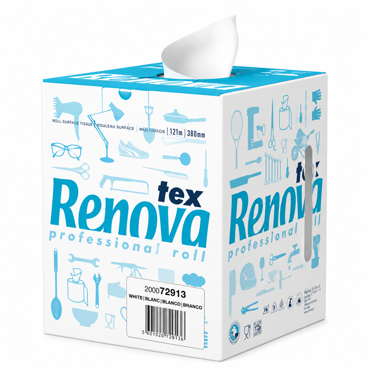RENOVA CELULOSA SECAMANOS ROLLO 1 UND.