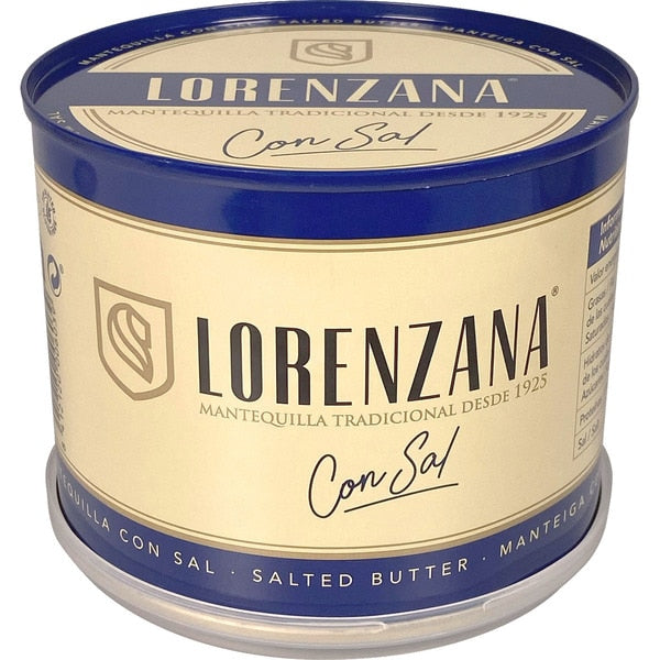MANTEQUILLA C/SAL LORENZANA 500 GR
