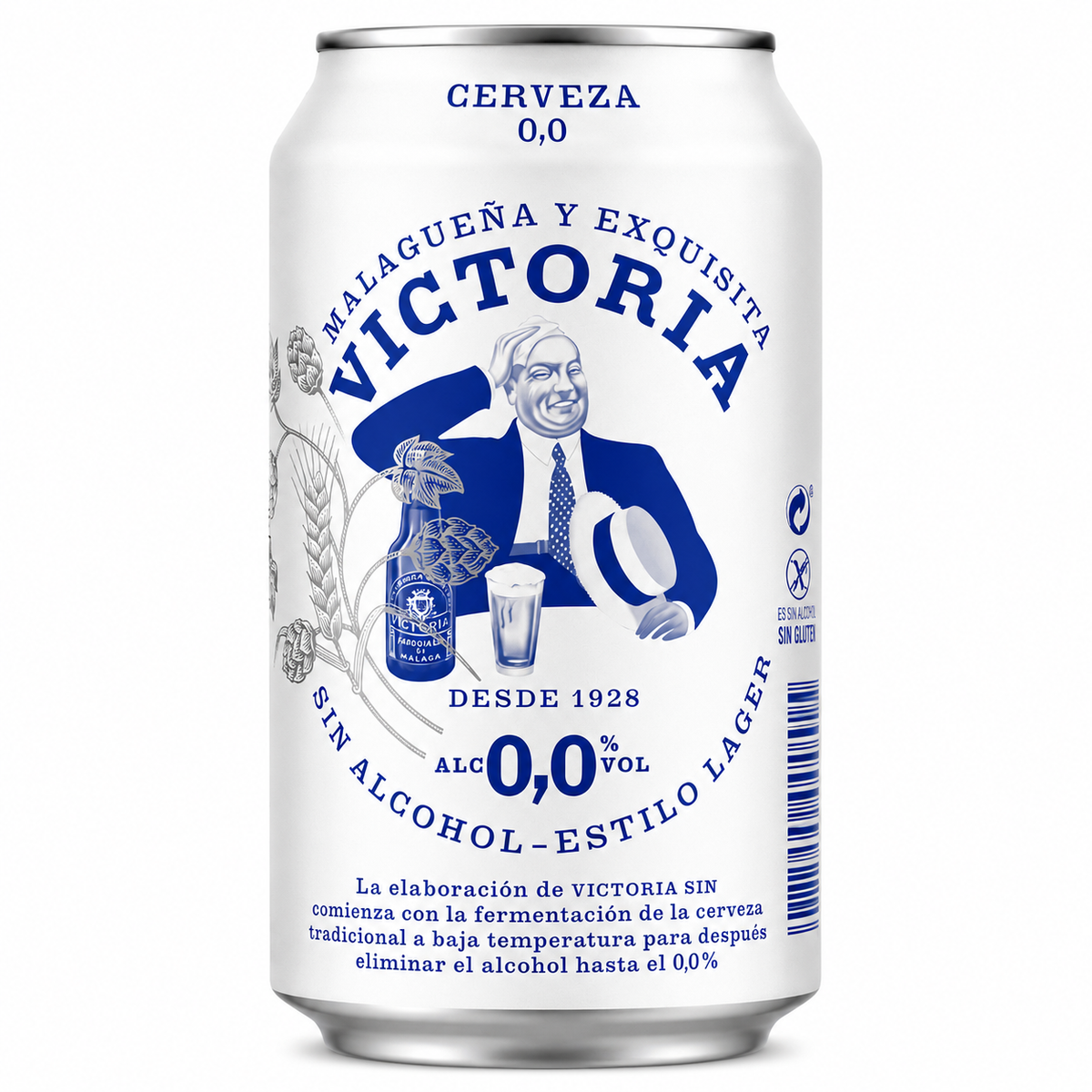 Victoria Cerveza 0.0 Lata 33 cl