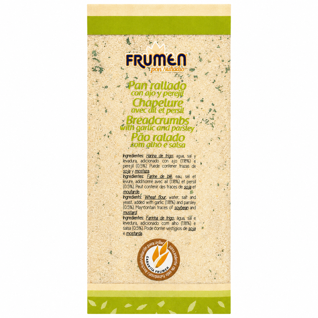 FRUMEN PAN RALLADO AJO Y PEREJIL 500GR