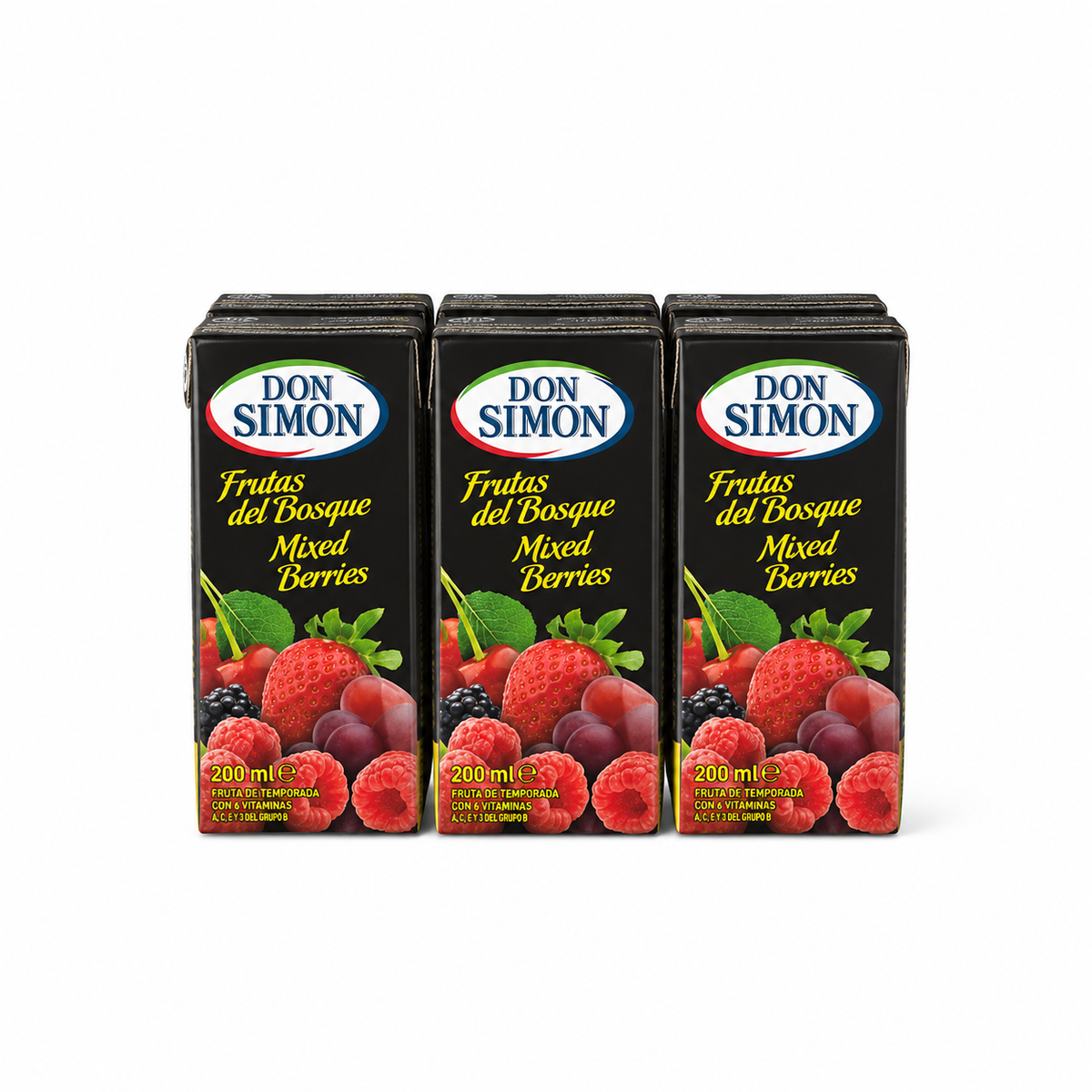 DON SIMON FRUTAS DEL BOSQUE PACK 6 UN X 200ML