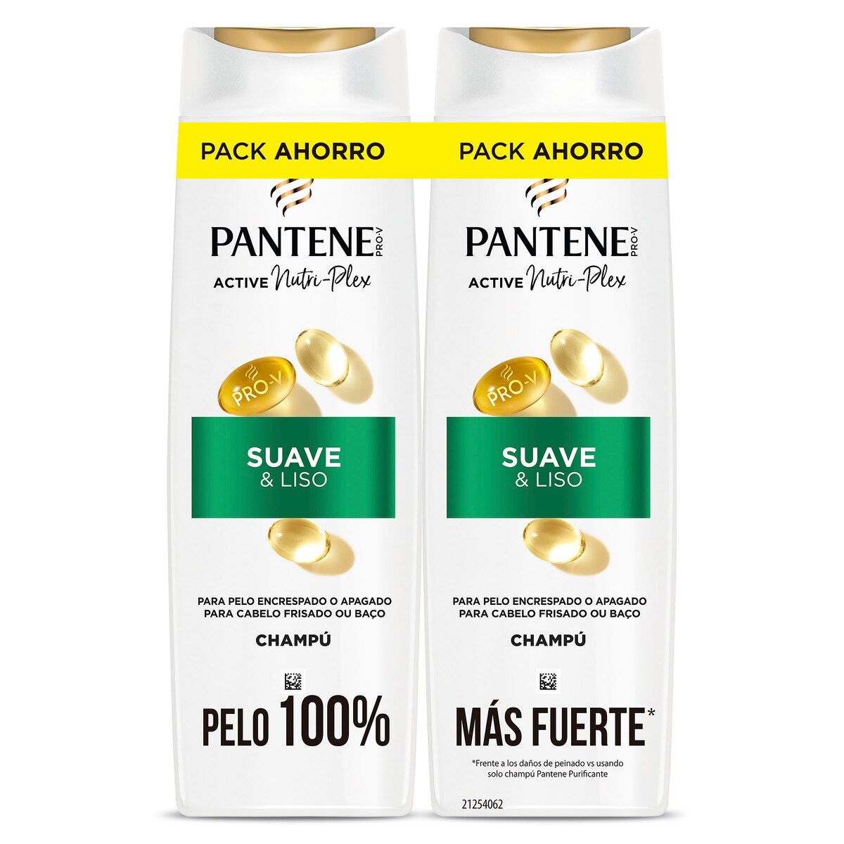 PANTENE CHAMPU SUAVE/LISO PACK-2X325ML