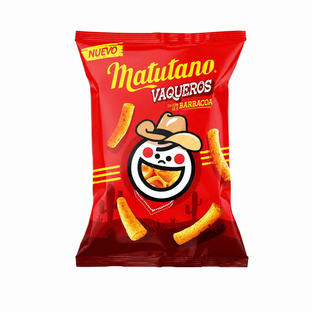 MATUTANO PATATAS VAQUEROS SABOR BBQ 150GR