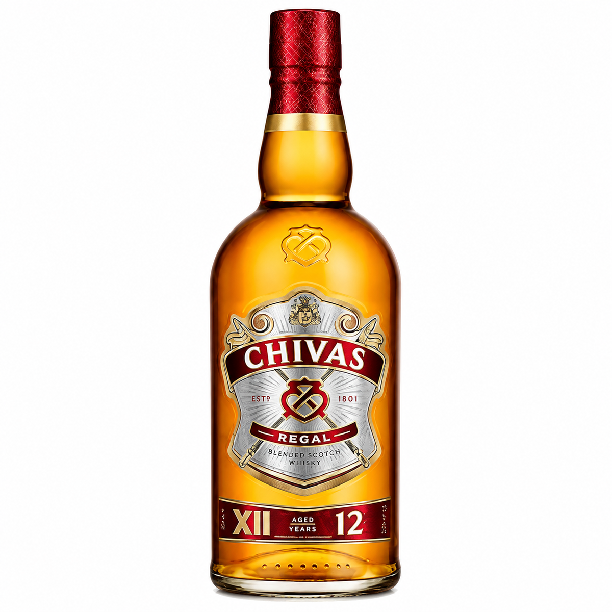 CHIVAS REGAL WHISKY 12 AÑOS 70 CL