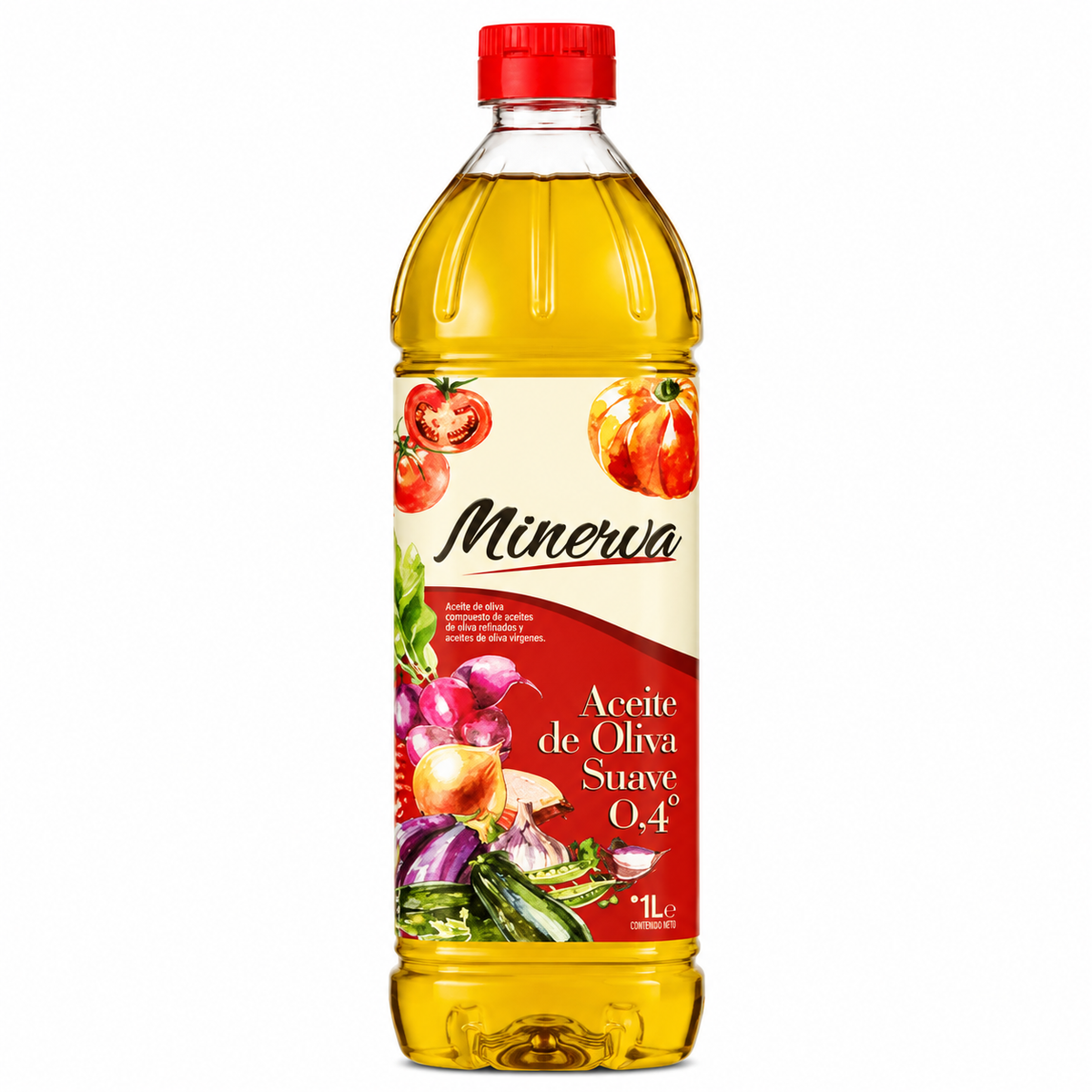 MINERVA ACEITE OLIVA SUAVE 1L