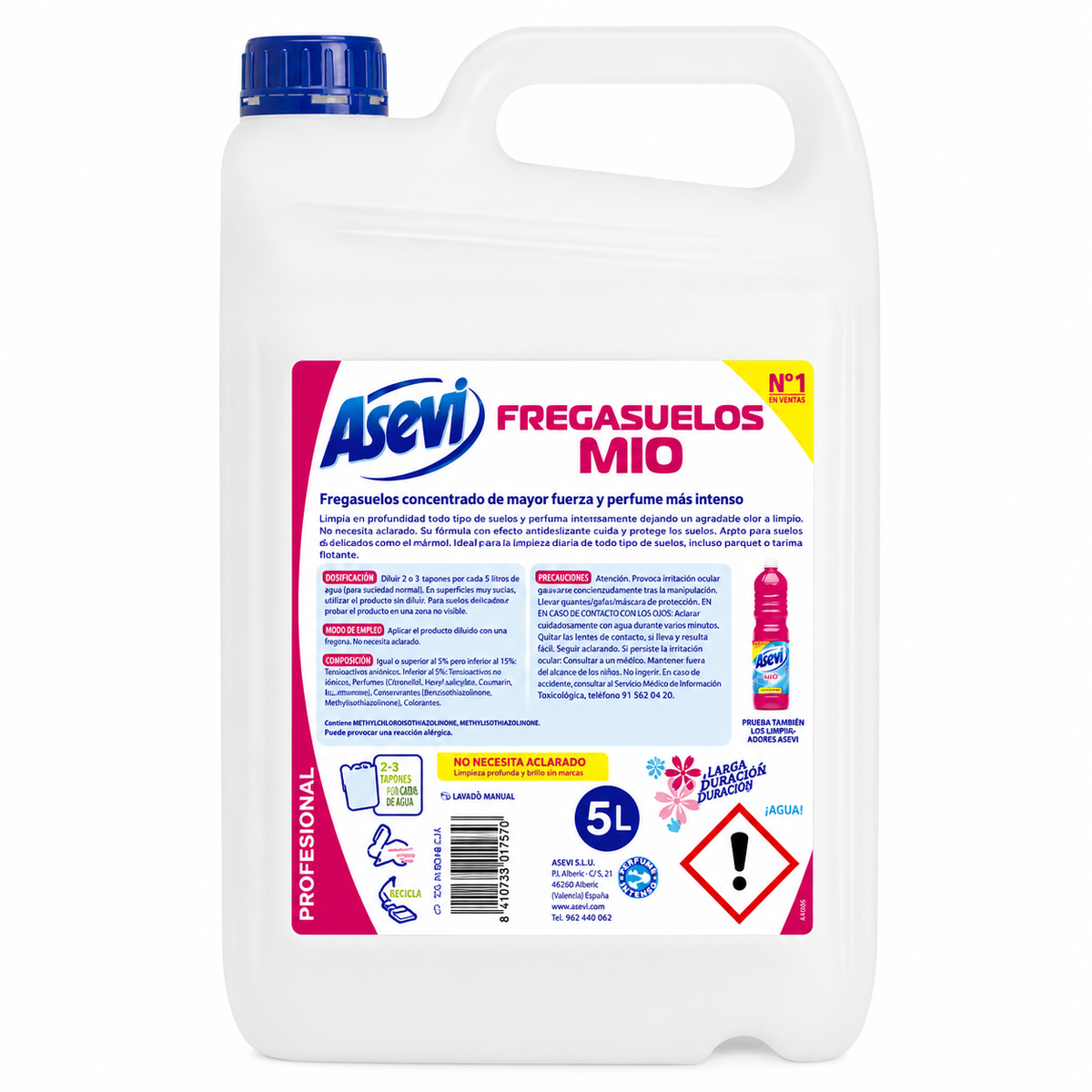 ASEVI FREGASUELOS MIO 5L