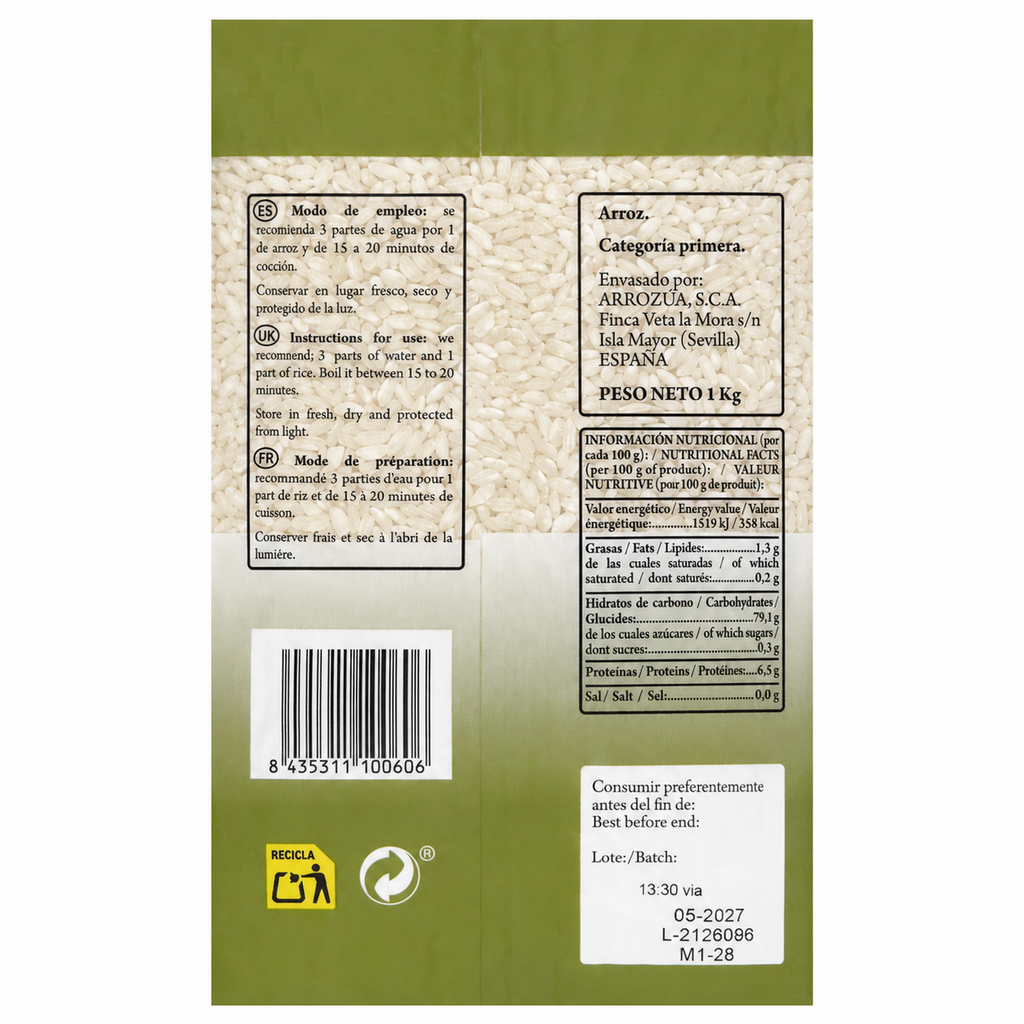 La Rueda Arroz Primera 1 kg