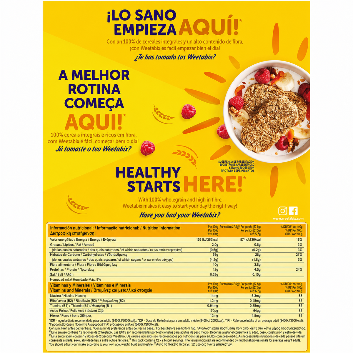 WEETABIX ORIGINAL 430GR