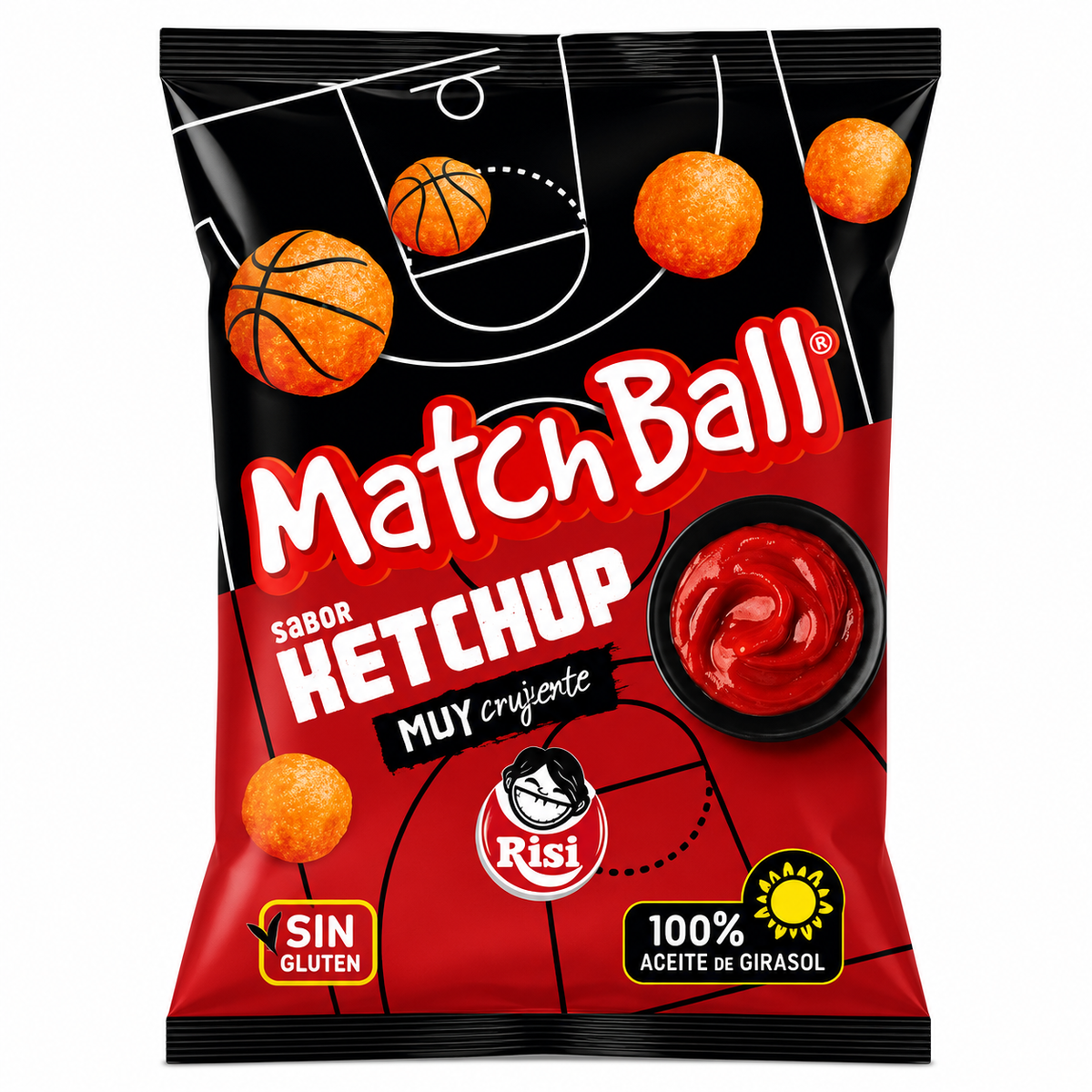 RISI MATCHBALL KETCHUP 105GR