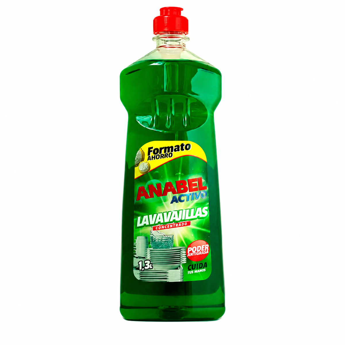 ANABEL ACTIVO LAVAVAJILLAS CONCENTRADO 1,3L