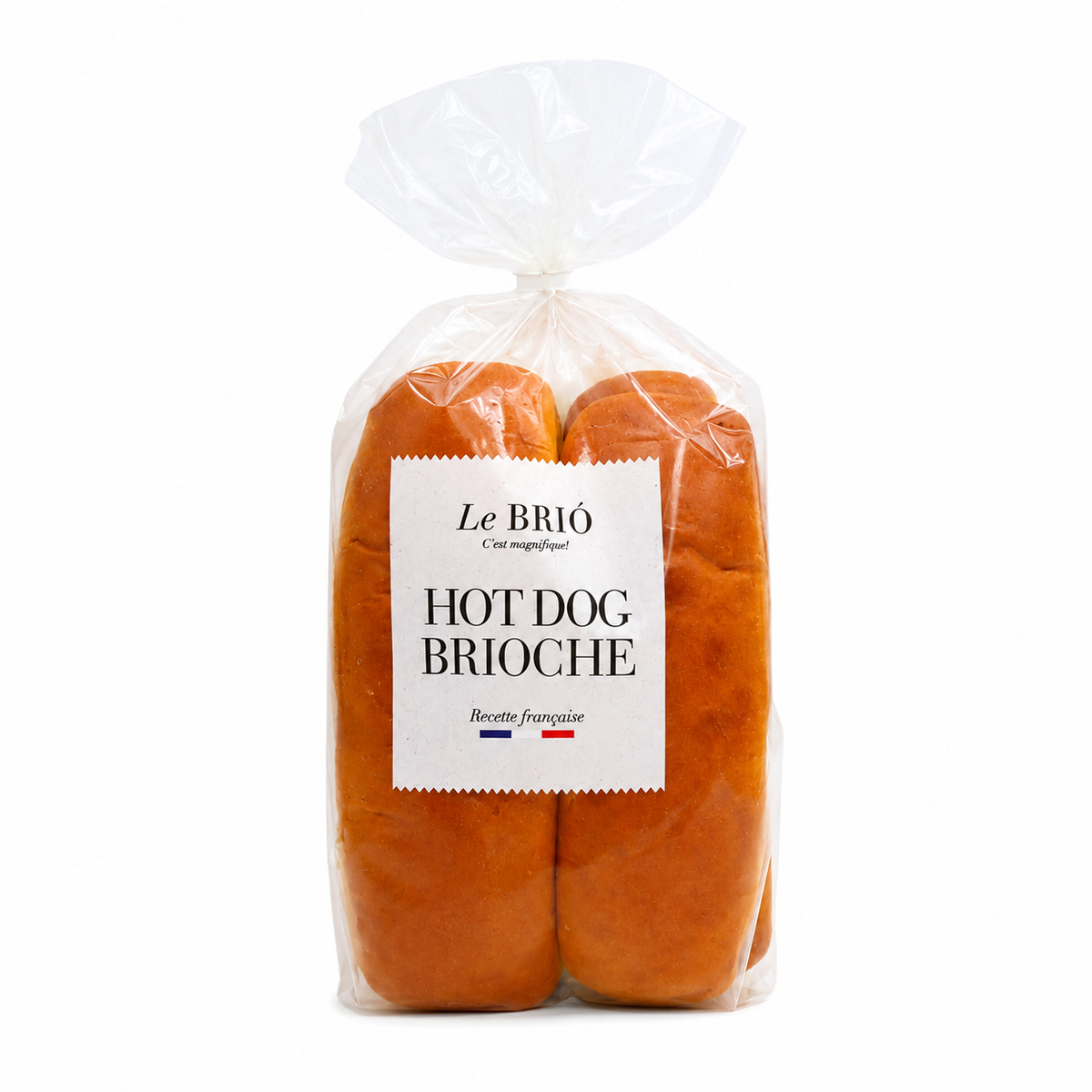 LE BRIO HOT DOG BRIOCHE PACK 4X 55GR