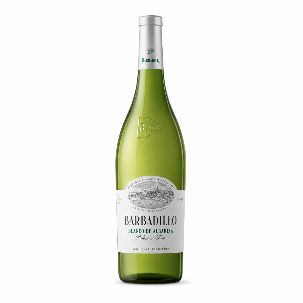 BARBADILLO VINO BLANCO ALBARIZA 75 CL.