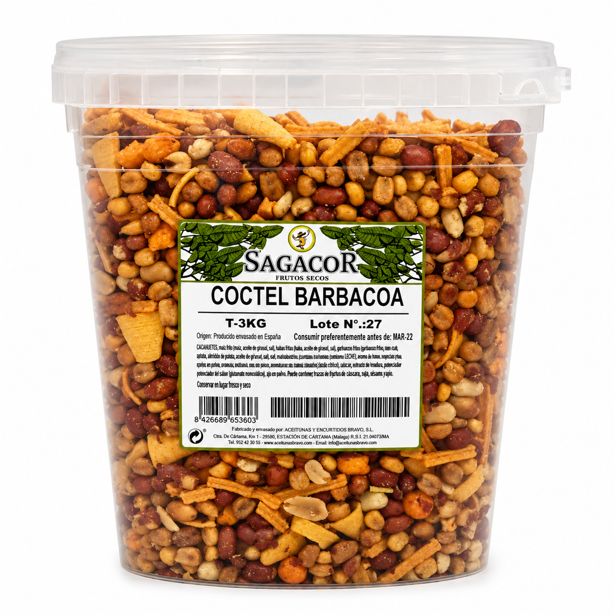 SAGACOR COCTEL BARBAOCA 1,5KG
